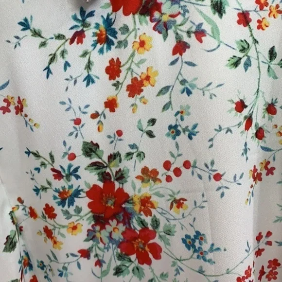 Parker Cold Shoulder Ruffle Shift Dress NWT - Picture 7 of 8